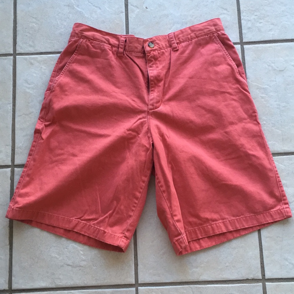 Rustic Red Khaki Shorts